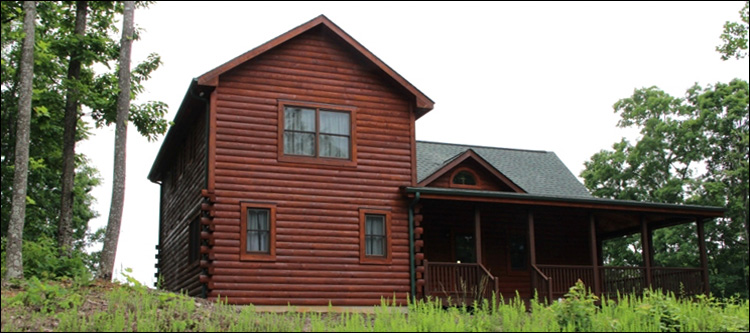 Professional Log Home Borate Application  Franklin County, Kentucky
